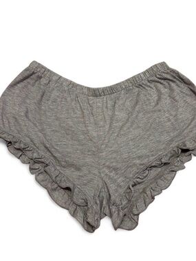 Target Gray Ruffle Sleep Shorts